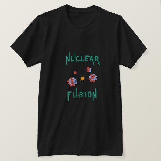 Nucleaire fusie-neutron t-shirt (Design voorkant)