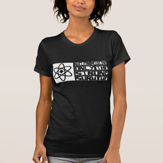Nucleaire geneeskunde t-shirt (Voorkant)