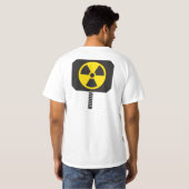 Nucleaire hamer t-shirt (Achterkant volledig)