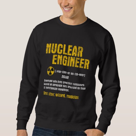 Nucleaire ingenieur - Wetenschapsenergie, technisc Trui (Voorkant)