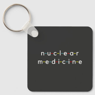 Nucleaire nucleaire geneeskunde Funny Radiology Sleutelhanger