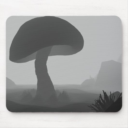 Nucleaire paddenstoel Mousepad Muismat (Voorkant)