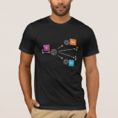 Nucleaire splijtingsfysica Uranium Barium Krypton T-shirt (Voorkant)