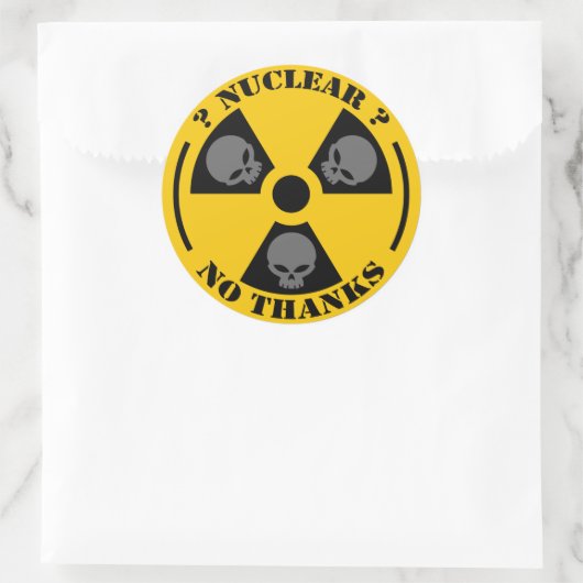 Nucleaire Sticker (Tas)