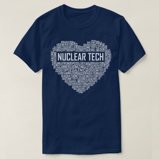 Nucleaire technologie t-shirt (Design voorkant)