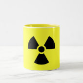 Nucleaire Trefolie Tweekleurige Koffiemok (Center)