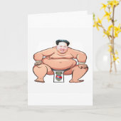 Nucleaire Verjaardag Kaart (Gele Bloem)