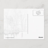 Nucleaire winter briefkaart (Achterkant)