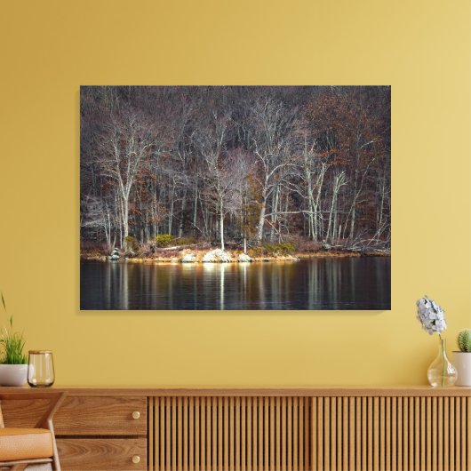 Nucleaire winter canvas afdruk (Insitu (Woonkamer))