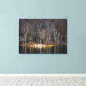 Nucleaire winter canvas afdruk (Insitu (Houten vloer))