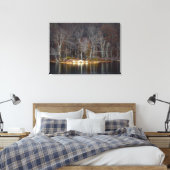 Nucleaire winter canvas afdruk (Insitu (Slaapkamer))