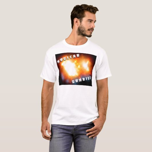 Nucleaire zonne-energie t-shirt (Voorkant volledig)