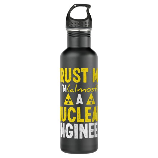 Nuclear Engineer Funny Nuclear Engineering Essenti Waterfles (Voorkant)