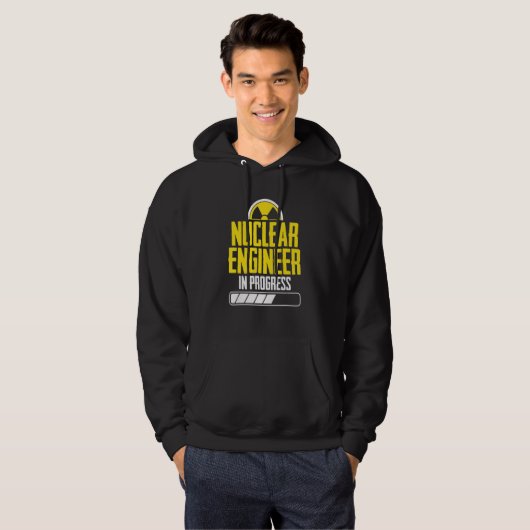 Nuclear Engineer Instructeur Engineering Hoodie (Voorkant volledig)