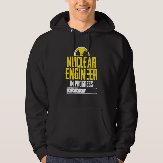 Nuclear Engineer Instructeur Engineering Hoodie (Voorkant)
