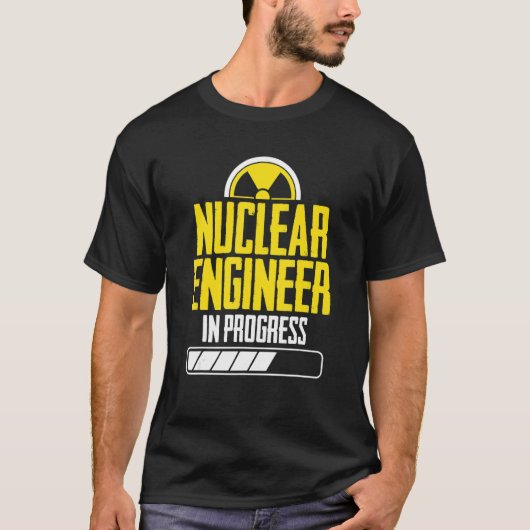 Nuclear Engineer Instructeur Engineering T-shirt (Voorkant)