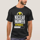 Nuclear Engineer Instructeur Engineering T-shirt (Voorkant)