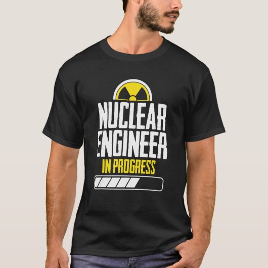 Nuclear Engineer Instructeur Engineering T-shirt (Voorkant)
