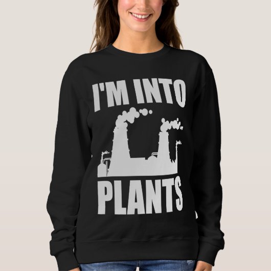 Nuclear Engineering I'm Into Plants Trui (Voorkant)