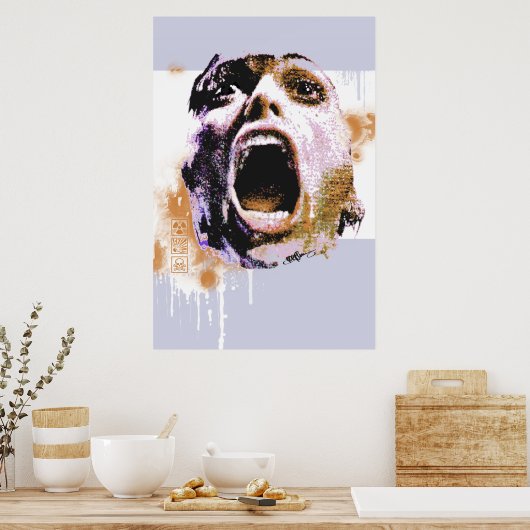 Nuclear fear poster (Keuken)