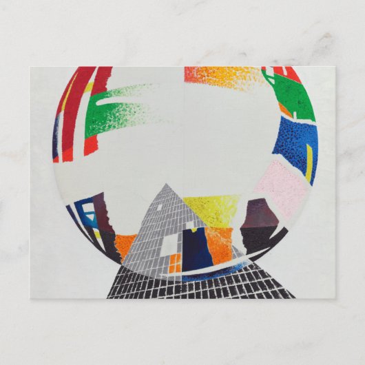 Nuclear I, CH, 1945, door Laszlo Moholy-Nagy Briefkaart (Voorkant)