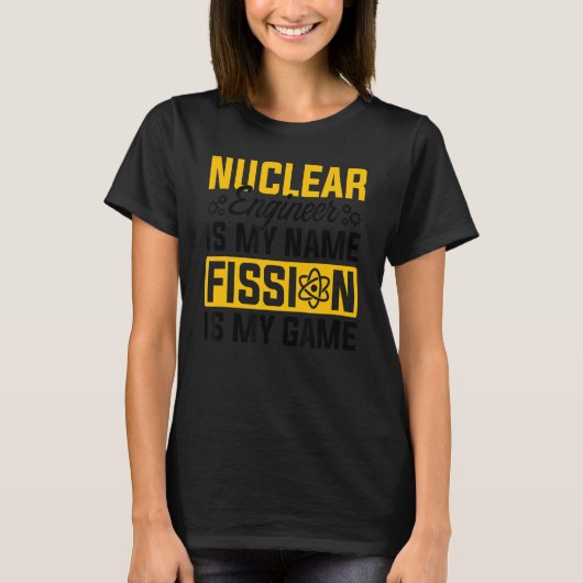 Nuclear Medicine Radioactive Nuclear Engineer 17 T-shirt (Voorkant)