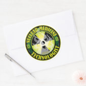 Nuclear Medicine Tech 2 Ronde Sticker (Envelop)