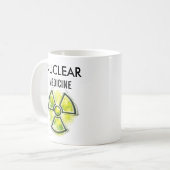 NUCLEAR MEDICINE Technologist Team Pride Gift Koffiemok (Voorkant links)
