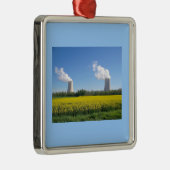 Nuclear power plant - Kerncentrale Metalen Ornament (Rechts)