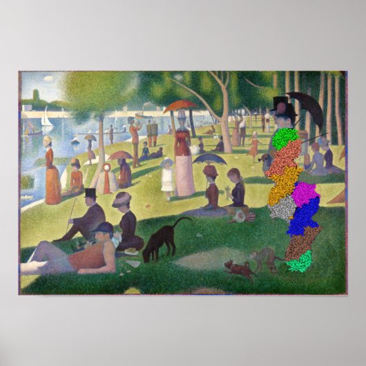 Nuclear Seurat Poster (Voorkant)