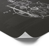 Nuclear Water Jet Engine 1959 Art Chalkboard Poster (Hoek)