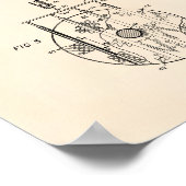 Nuclear Water Jet Engine 1959 Art Old Peper Poster (Hoek)