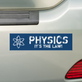 Nuculaire atomica! bumpersticker (Op auto)