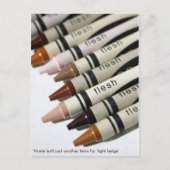 'Nude' is niet zomaar een andere term voor 'lichtb Briefkaart (Voorkant)