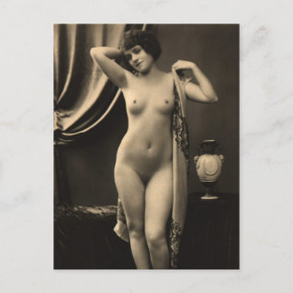 Nude Woman French Briefkaart