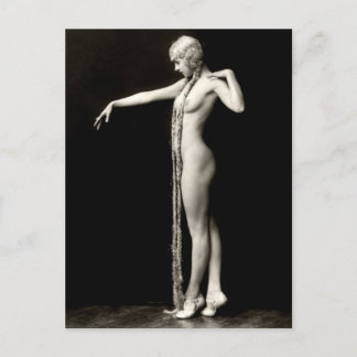 Nude Woman French Briefkaart