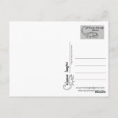 Nudibranch Briefkaart (Achterkant)