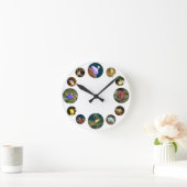Nudibranch Clock Ronde Klok (Huis)