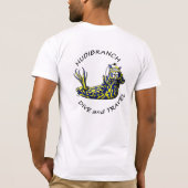 Nudibranch Dive and Travel T-shirt (Achterkant)