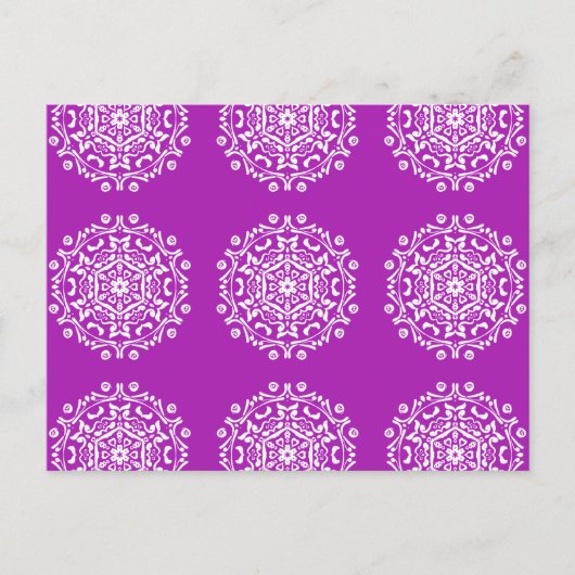 Nudibranch Mandala Briefkaart (Voorkant)