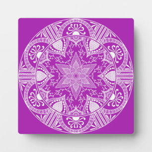 Nudibranch Mandala Fotoplaat