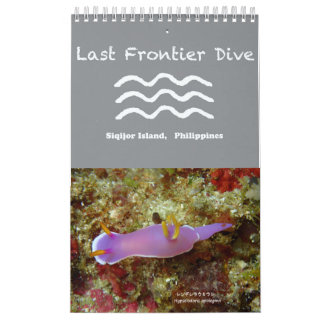 Nudibranchs in Siquijor: Desktop Calendar Kalender