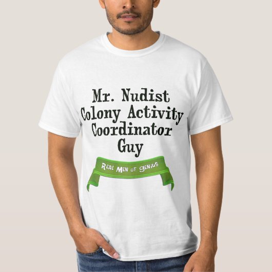 Nudist Colony Cordeller T-shirt (Voorkant)