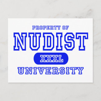 Nudist University Briefkaart