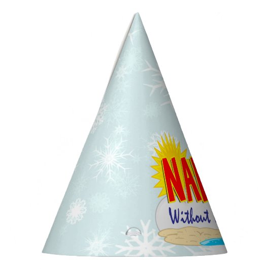 Nudisten kerstfeest feesthoedjes (Links)