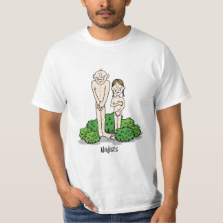 nudisten t-shirt