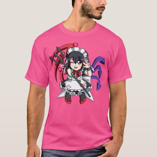 Nue Hojuu Maid Chibi T-shirt (Voorkant)