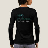 Nuero Hub Fitness Dames Lange Mouwen Shirt (Achterkant)