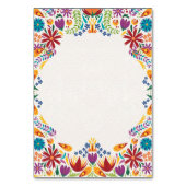 Nuestra Boda Flowers Botanical Spanish Wedding Kaart (Achterkant)