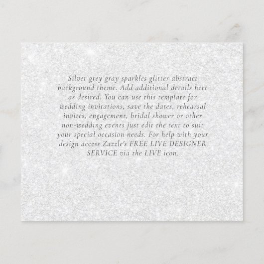 Nuestra Boda Photo Collage Wedding INVITE (Achterkant)